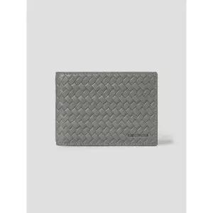 [빈폴ACC]BE52A3M04H)가죽 메쉬 미니지갑 - 카키