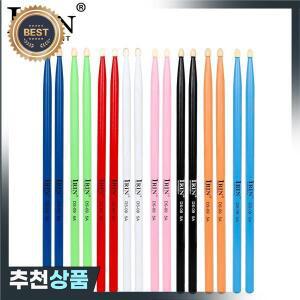 IRIN 1 쌍 5A 메이플 드럼 스틱 다채로운 말렛 전문 타악기 부품