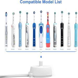 KVIFO USB 충전기 오랄비 전동칫솔 시리즈 3 4 5 6 프로 1000 3000 5000 방수 유도 충전 베이스