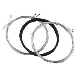 2pcs Brompton 접이식 자전거 용 호환1.85m 시프트 케이블 와이어 후면 변속기 시프터 내부