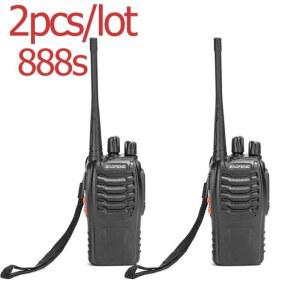 워키토키무전기 Baofeng 888S 워키토키 UHF 채널 ie 자전거