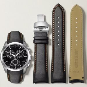 1853 Tissot Couturier T035 T035614 T035627 T035439 T035407 시계 밴드 22 23 24mm  가죽 스트랩