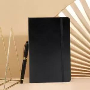 [문구] 무지 블랙 노트 A5 업무용 다이어리 심플 노트북 무선