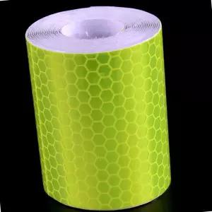 형광 야광 야간 벌집모양 반사테이프 5cm x 3M 노랑