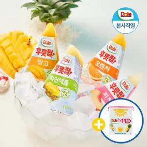 Dole 돌 후룻팝 3박스 (24팩) +폴리백 / 과즙100% 디저트 얼려먹는 주스