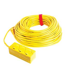 전기 리드선 멀티탭 릴선 산업용 3구 1.5SQ 20M