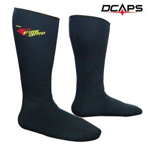 [캡스] 따스미 방한용 보온버선 블랙 네오프렌 방한 버선 방한양말 낚시신발