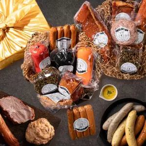 [서울분당퀵배송][한우와 한돈으로 만든]정통독일식 수제햄선물세트 1호