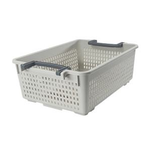 손잡이 적층형 바스켓 멀티 보관함 수납바구니 리빙박스 (대)