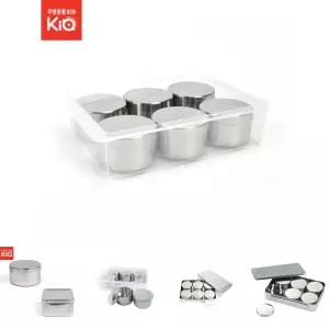 PC보존식용기 스텐원형-6P 약150g 유치원 어린이집 급식 학교 병원/스텐/반찬통/밀폐/용기/도시락/냉장고