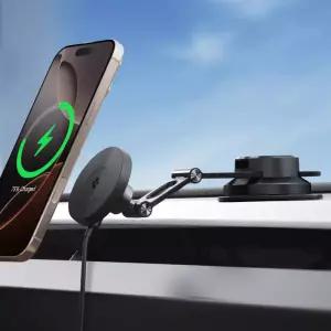 Qi2 맥세이프 차량용 핸드폰 거치대 고속 무선 충전기 ITQ35W
