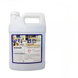 월드크린 티크린 4L 4리터 변기세정제 t크린
