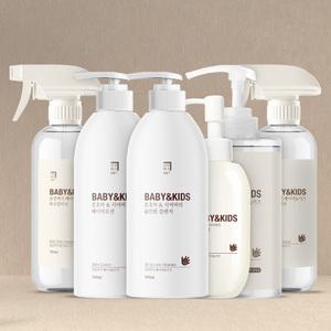 살림백서 맘&베이비 케어 /주방세제/토이클리너/욕조클리너/바스앤샴푸 모음전