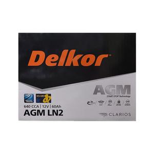 델코 AGM60L DIN EV9 자동차 배터리 agm60