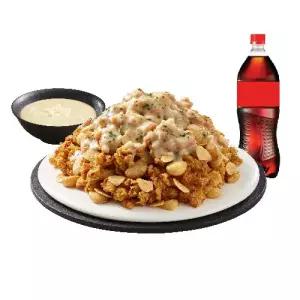 [노랑통닭] (오리지널/순살)갈릭 인 더 딥+콜라1.25L