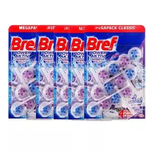 브레프 파워액티브 변기세정제 라벤더 50g, 3개입 x5개 (15개)