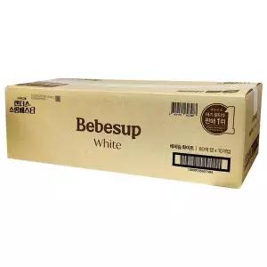 [셀러허브]베베숲 화이트 물티슈 80매 x 10개입 (S36996276)