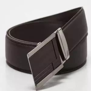 [하프클럽/에스티코]정장자동 절단 분체 버클 벨트 (브라운) SBEVZ06NJH