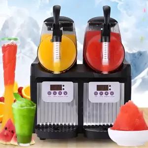 슬러시 기계 소형 용 머신 메이커 2구