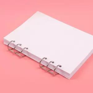 다이어리 골드 6공 줄라이크 삼공링 꾸미기 실버