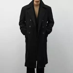 [신세계라이브쇼핑][옷자락] 남성 겨울 캐시미어 더블 버튼 투포켓 울 롱코트