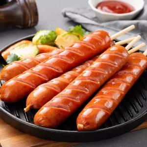 흑닭 더 빅 포크 소시지120g 5팩 단백질 후랑크 소세지