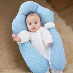 뒤집기 방지 쿠션 신생아 교정 베개 영아 바디필로우 43 x 65 cm