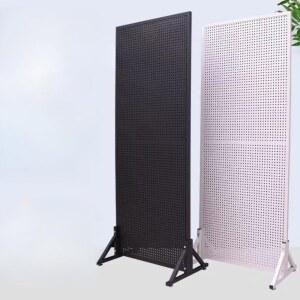 타공판 파티션 이동식 가벽 공간분리 인테리어 보드 철제 가림막