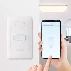 유니콘 TS-SW1 IoT 버튼식 스마트 벽스위치 1구 조명 컨트롤러
