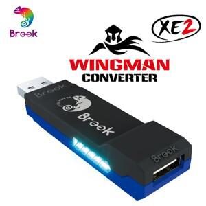 브룩 윙맨 XE2 USB 어댑터 컨버터 (Xbox 시리즈 X/S/PS5 컨트롤러를 PS4/PS3/스위치 콘솔/PC로 변환)