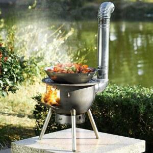 연탄 숯불 화로대 시골 화덕 패키지 주택 일체형 화로 작장 선물