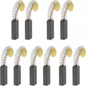 앵글 그라인더 오비탈 샌더를 위한 디어 5쌍 모터 카본 브러시 13mm x 8mm 5mm 범용 전동 공구 교체 부품