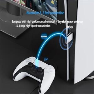 IWGAME PS4/PS5 컨트롤러 컨버터는 PS5/PC  게임을 지원하며 블루투스 어댑터는 연속 매크로 프로그래밍을