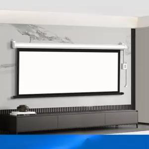 전동 빔스크린 자동 롤 전기 리모컨