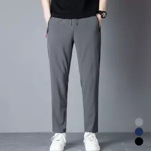 남성 캐쥬얼 느낌 가볍고 시원한 정장핏 슬림 바지