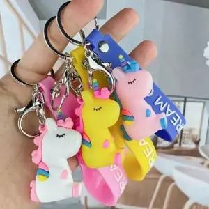 키링 꾸미기 지갑 차키 스트랩 열쇠고리 유니콘 가방