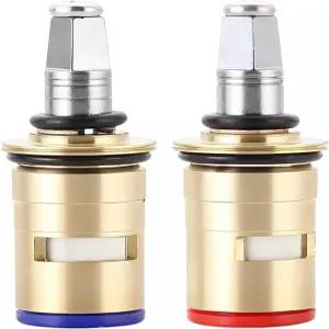 시카고 수도꼭지 카트리지와 호환되는 1099KJKABNF 및 앤 콜드 14턴 1100KJKABNF 키트 핫 카트리지 세라믹