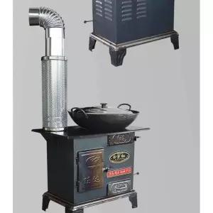 캠핑용주물화목난로 실내장작난로 야외정원난로 미니화목난로 장작스토브