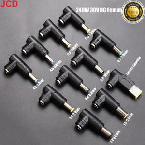 5.5x2.5mm 여성용 잭 유니버설 DC 전원 어댑터 커넥터 플러그 180W 230W 노트북 충전기용 레노버 HP 아수스