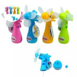 (놀꿈)아이다 기린 스프레이 선풍기 수동선풍기 핸드선풍기