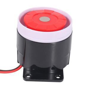 홈보안 경보 시스템 경적 사이렌 120DB 12V용 IDUD 4X 유선 미니
