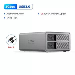 ORICO 5 Bay 하드디스크 드라이브 [세금포함] [정품] 동봉 포함 DAS Solution 시리즈 USB3.0 110TB HDD 하