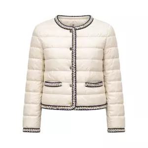 26SS 끌로에 MTCCHLOE 트위드 라인 경량 패딩 자켓 네추럴 2619481134 073