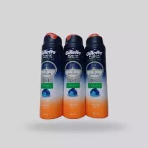 [질레트] 질레트 면도젤 센서티브 2in1 프로글라이드 면도젤 170g x 3개