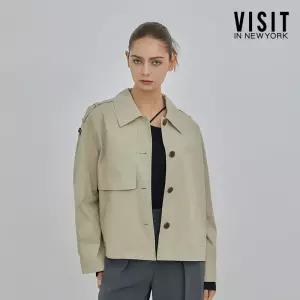 싱글 하프 트렌치 코트(VA3BB12)