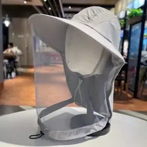 벌레차단 낚시 캠핑 등산 모기차단 메쉬모자