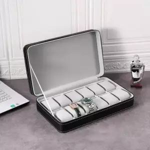 시계함 시계와인더 케이스 거치대 시계보관함 12자리 보석함 악세사리보관함 시계보관함