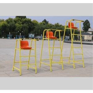 심판 심판대 높은 테니스장 감시대 사다리 관찰대 심판의자 안전 스탠드 족구 야외