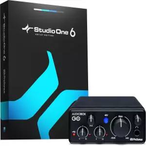 PreSonus 오디오박스 GO Studio One DAW 녹음 소프트웨어 음악 튜토리얼 사운드 및 가상 악기를 사용한