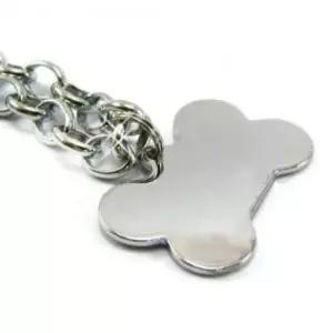 [반려] 강아지 인식표 뼈다귀 이름표 펜던트 목걸이 소 12개